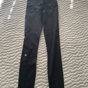Lululemon Cropped Black Leggings -Size 0
